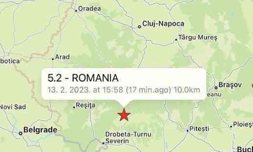 TRESAO SE I BEOGRAD! Zemljotres sa epicentrom u Rumuniji osetio se i kod nas!